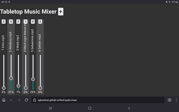 HtmlAudioMixer