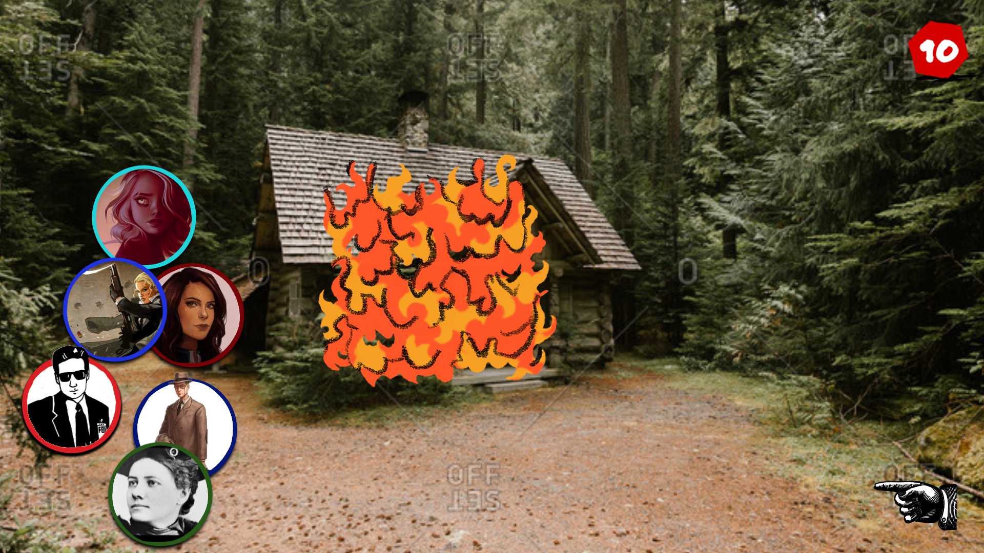 burning-cabin
